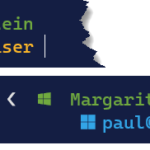 Displaying the Connected Account for Microsoft Graph on the Terminal prompt