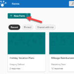 Personal Forms vs. Group Forms
